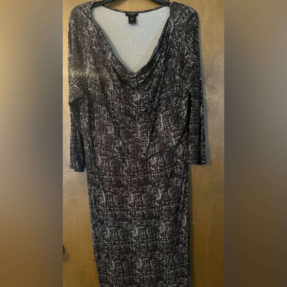 Ann Taylor cowl neck dress